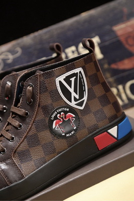 LV High-Top Fashion Men Shoes--087